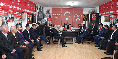 Büyükkılıç'tan Cumhur İttifakı Ortaklarının Hacılar Teşkilatlarına Ziyaret