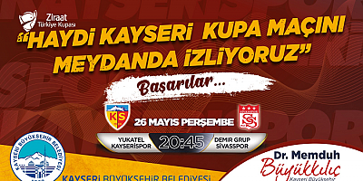 Büyükkılıç'tan Final Maçı İçin Meydanda 