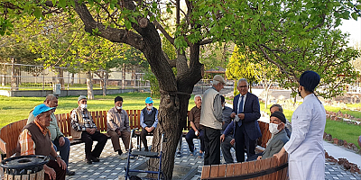 Büyükkılıç'tan huzurevi sakinlerine ziyaret