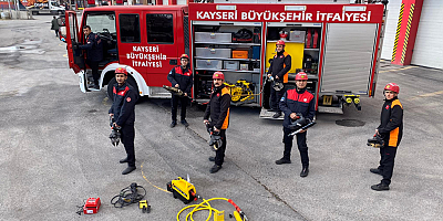 Büyükkılıç'tan İtfaiye'ye dünya standartlarında yen ekipman desteği