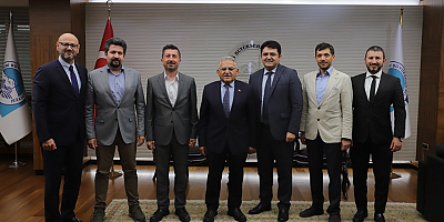 Büyükkılıç'tan Türk Telekom Bölge Müdürü Ve Yönetimi İle Değerlendirme Toplantısı