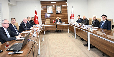  Büyükkılıç, TBB encümen üyeleriyle istişare toplantısı yaptı