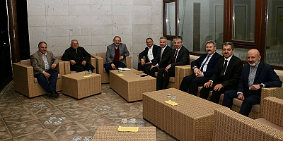 Büyükkılıç ve Başkanlardan Özhaseki'ye Brifing