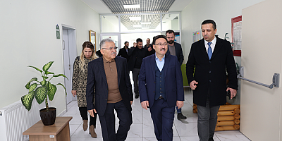 Büyükkılıç ve Vali Çiçek'ten 