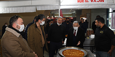  Büyükkılıç, Yöresel Ürünler Fuarı’nı ziyaret etti