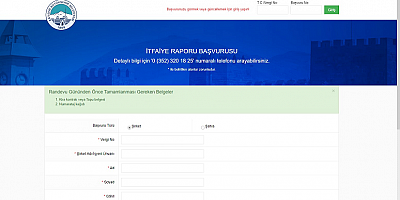 Büyükşehir Belediyesinden adres talep başvurularında online hizmet