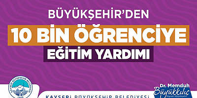 Büyükşehir'den 10 Bin Öğrenciye 40 Milyon Tl'lik 'Eğitim' Desteği