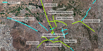 Büyükşehir'den 66 Kavşakta Yeşil Dalga Uygulaması