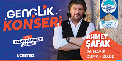 Büyükşehir'den 'Ahmet Şafak' Konseri
