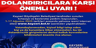 Büyükşehir'den Dolandırıcılık Uyarısı: Yardım Başvuruları Sadece Resmi Siteden Yapılıyor