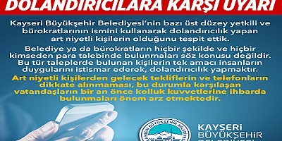 Büyükşehir'den 