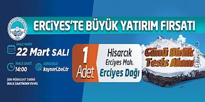 Büyükşehir den ihale