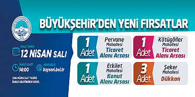 Büyükşehir'den ihaleler