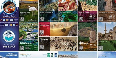 Büyükşehir'den Kayseri Turizm Haritası