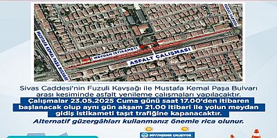Büyükşehir'den Önemli Duyuru