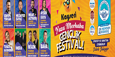 Büyükşehir'den ''yaza merhaba gençlik festivali''