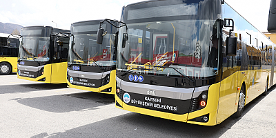 Büyükşehir'in 12 Yeni Otobüsü Görücüye Çıkıyor