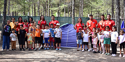 Büyükşehir'in Doğa Kampı, Çocukların Vazgeçilmezi Oluyor