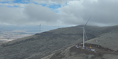 Büyükşehir'in RES Yatırımında 3 Türbinin Mekanik Montajları Tamamlandı