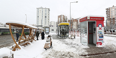 Büyükşehir'in son teknolojik durakları menmuniyetle karşılandı