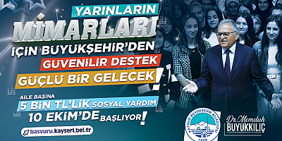 Büyükşehir'in Üniversitede Öğrencisi Bulunan Ailelere 5 Bin TL'lik Sosyal Yardım Başvuruları Başlıyor
