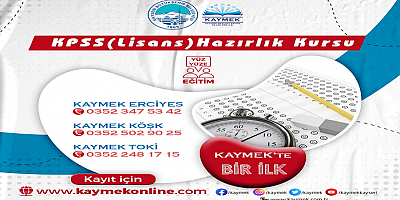 Büyükşehir KAYMEK'ten Bir İlk Daha: Yüz Yüze KPSS Lisans Kursu