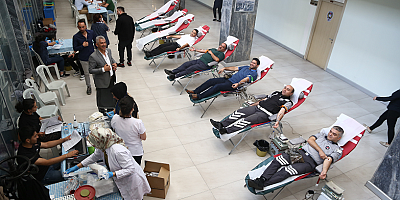 Büyükşehir Personelinden Kan Bağışı