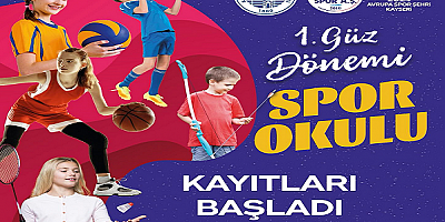Büyükşehir Spor A.Ş., 1. Güz Dönemi Spor Okulu Kayıtlarını Başlattı