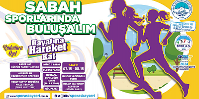 Büyükşehir Spor A.Ş. İle Kadınlar Sabah Sporunda Bir Araya Geliyor