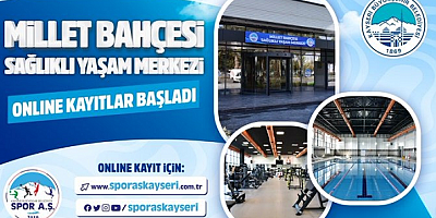 Büyükşehir Spor A.Ş. Sağlıklı Yaşam Merkezi'ne Kayıtlar Başladı