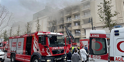 Çırağan Sarayı'nın otel bölümünde yangın çıktı