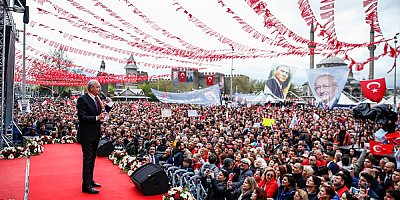 Cumhurbaşkanı adayı ve CHP Genel Başkanı Kemal Kılıçdaroğlu, Kayseri 'de konuştu