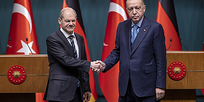 Cumhurbaşkanı Erdoğan, Almanya Başbakanı Scholz ile telefonda görüştü