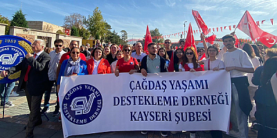 ÇYDD Kayseri Şube Başkanı Genç :'' Nerden...Nereye...''