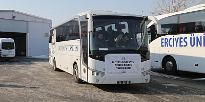 Deprem Bölgesine ERÜ’den Sağlık Ekibi Gönderilmeye Devam Ediyor