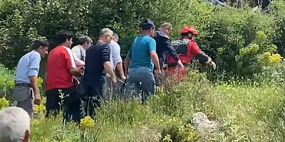 Devrilen traktörün altında kalan sürücü öldü