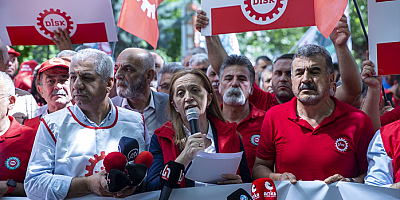 DİSK'ten TÜİK protestosu