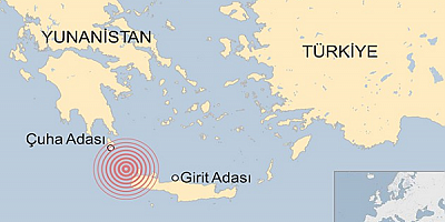 Ege Denizi'nde şiddetli deprem