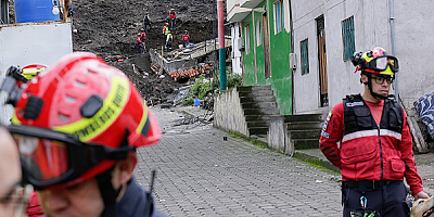 Ekvador'da toprak kayması sonucu ölenlerin sayısı 43'e yükseldi