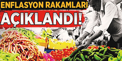 Enflasyon, nisanda aylık bazda yüzde 4,18 arttı