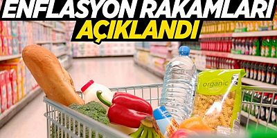 Enflasyon rakamları açıklandı