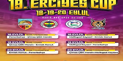 Erciyes Cup'ın maç programı belli oldu