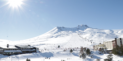Erciyes'e gelen turistler Kayseri'nin tarihini de öğreniyor