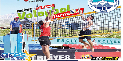 Erciyes'te En Havalı Voleybol Turnuvası