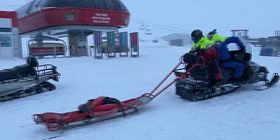 Erciyes'te kar kütlesinin altında kalan Kanadalı turist öldü
