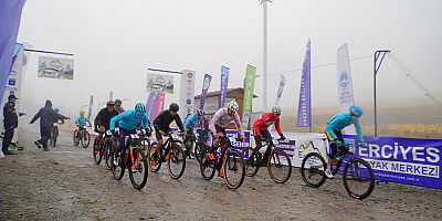 Erciyes Uluslararası Dağ Bisikleti Yarışları’nın üçüncü etabı gerçekleşti