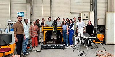 ERÜ, 3D Beton Yazıcı ile Üretilebilen Çevre Dostu Yapı Malzemeleri Geliştirecek