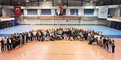 ERÜ’de 23. Geleneksel Spor Şenliği’nin Ödül Töreni Düzenlendi