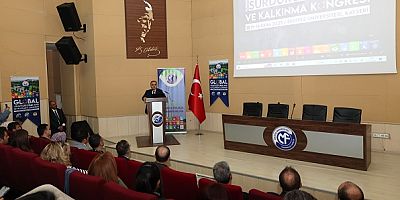 ERÜ'de “Küresel Sürdürülebilirlik ve Kalkınma Kongresi” Düzenlendi
