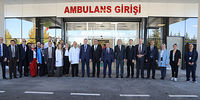 ERÜ Hastaneleri’nin Yeni Acil Ek Binası Tanıtıldı